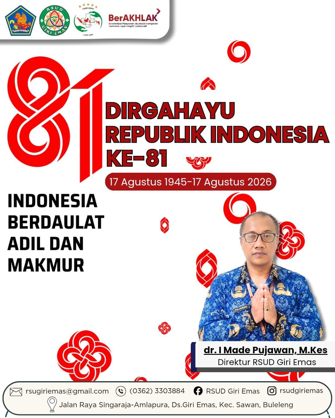 Selamat Hari Kemerdekaan Republik Indonesia Ke 81
